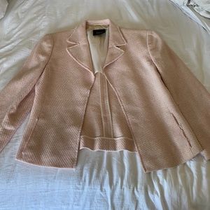 Pink Tweed Blazer